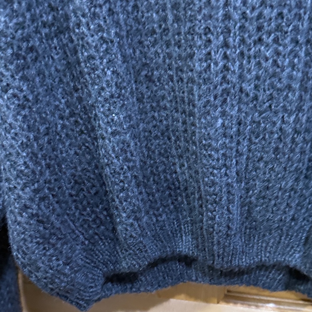 Simple Dark Gray Crew Neck Sweater - Picture 8 of 16